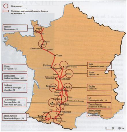 Projet d’un parcours interactif pour commémorer les crimes de la division SS « Das Reich »
