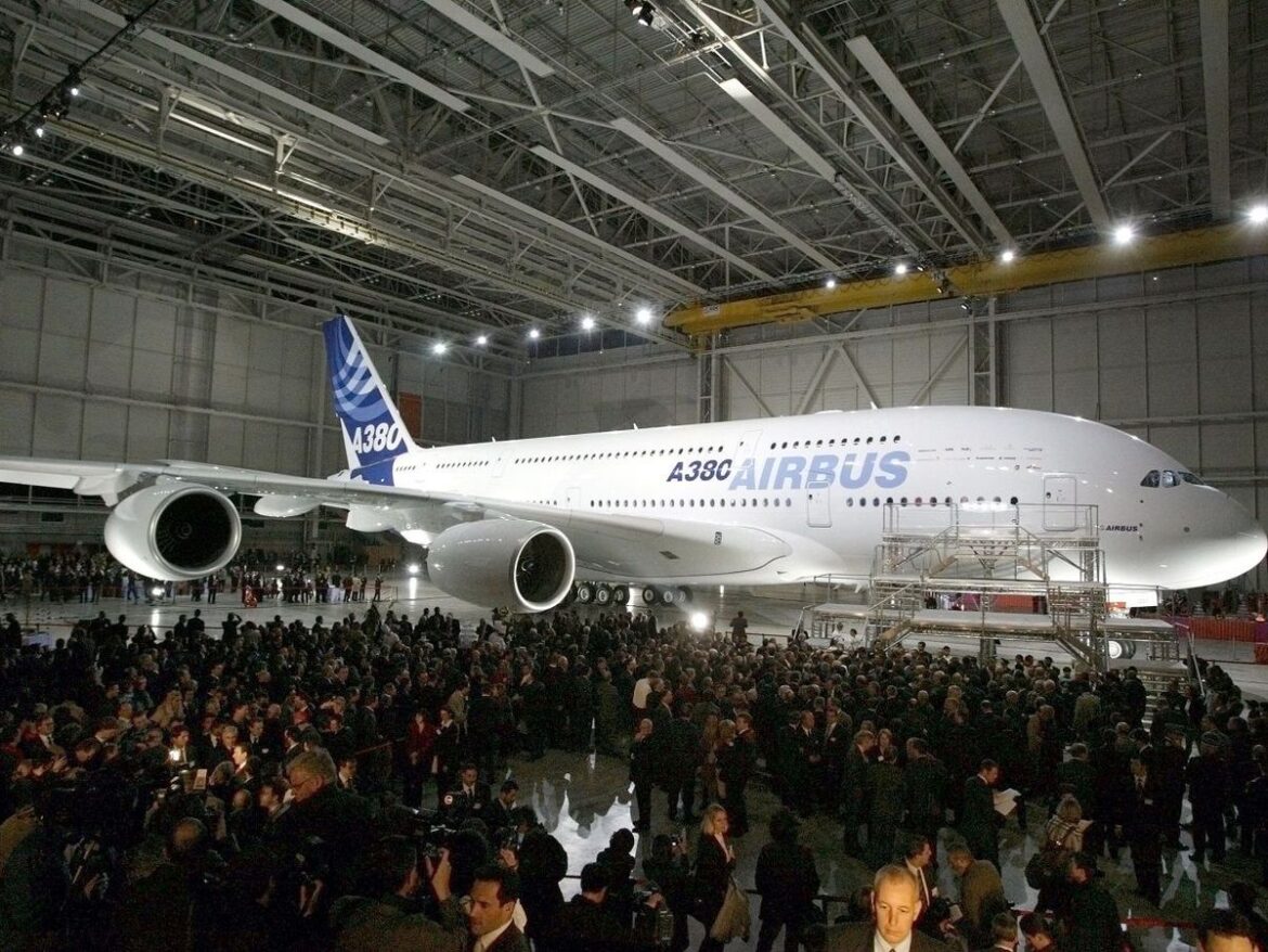 Lancement historique du vol inaugural de l’A380 en 2005