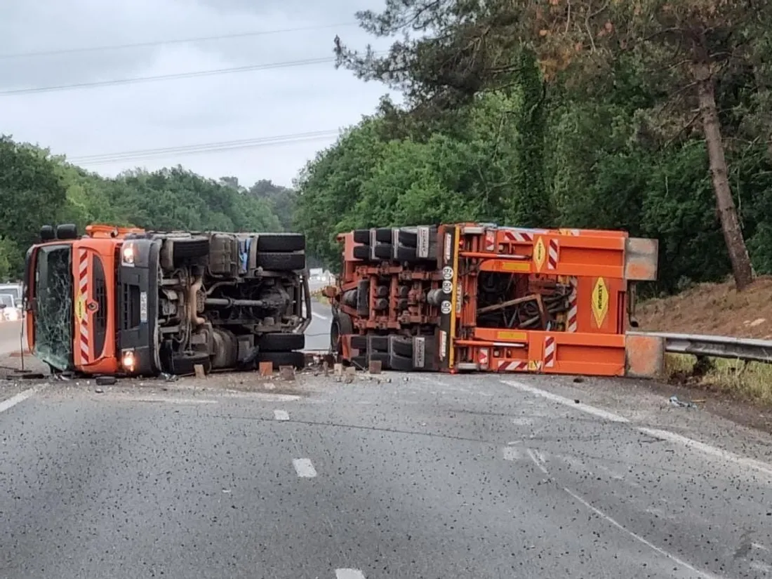 Incident sur l’A62 : Des ralentissements causés par un accident de camion