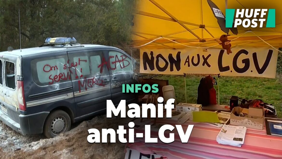 Manifestation contre la LGV du Sud-Ouest : Des jeux créatifs face aux débordements en Gironde