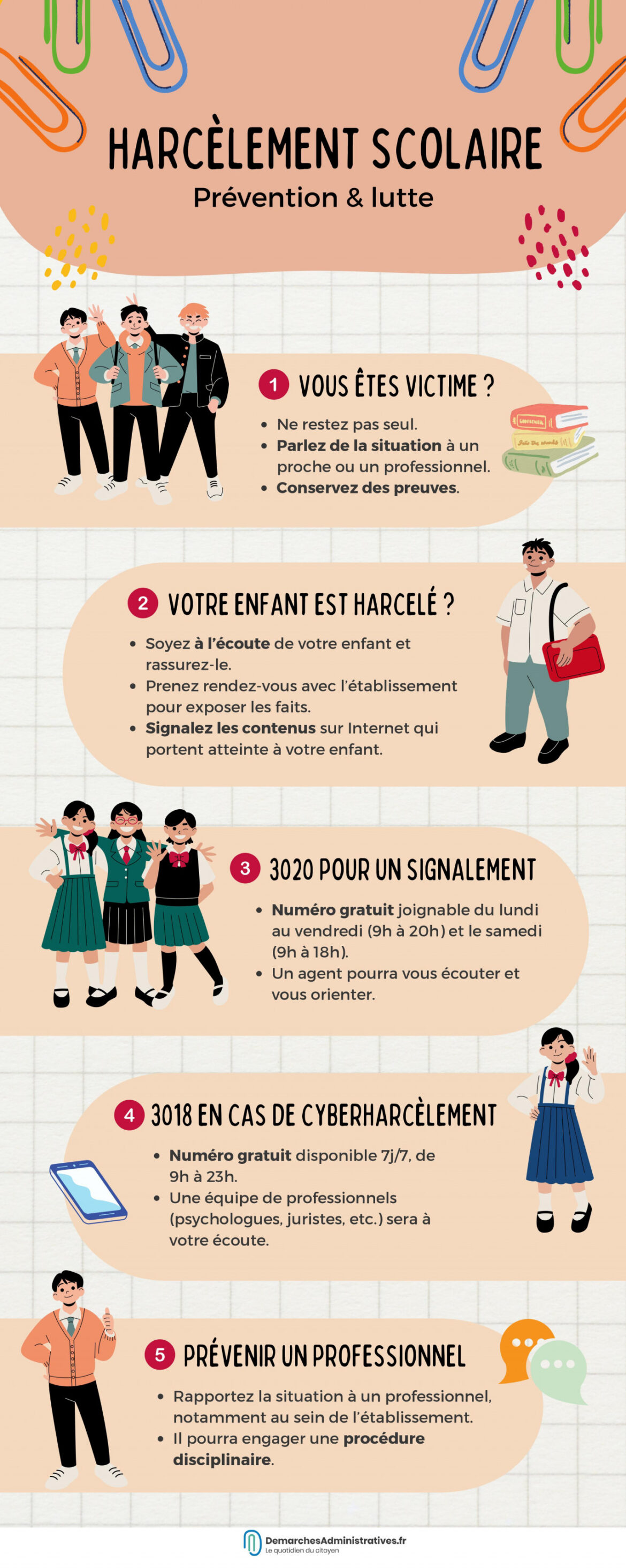 Mesures draconiennes pour lutter contre les violences scolaires