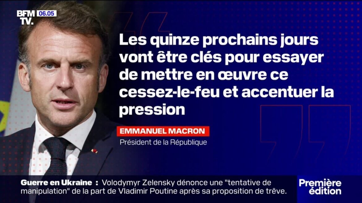 Macron Augmente la Pression sur la Russie dans les Prochains Jours