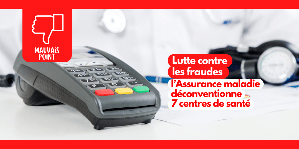 Déconventionnement d’une série de centres de santé pour fraude systémique