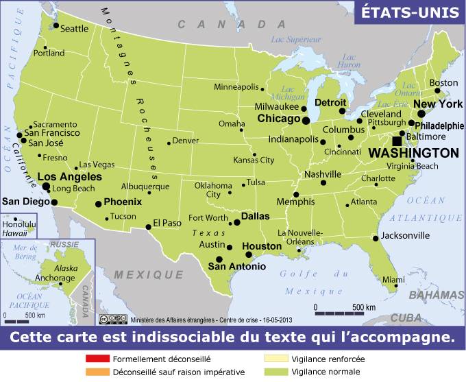 Les risques et les droits des voyageurs en destination des États-Unis