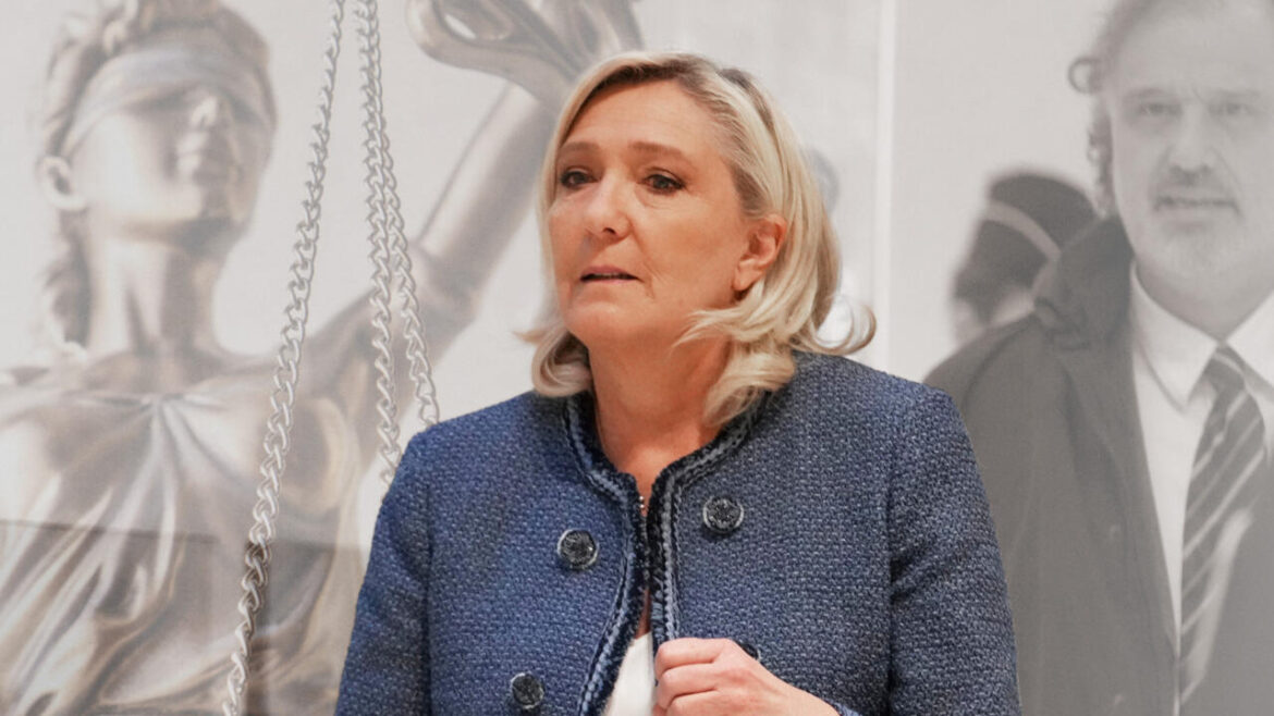 La candidature de Marine Le Pen persiste malgré la condamnation