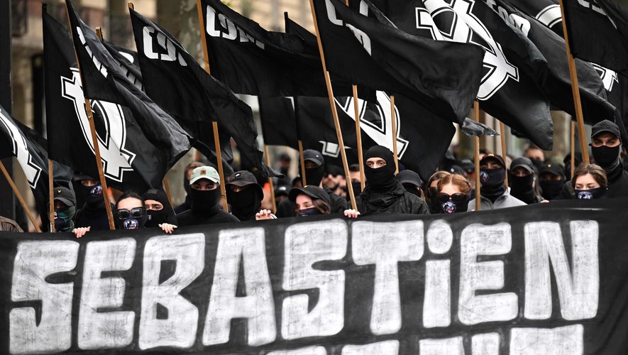 Manifestation d’ultradroite à Paris en hommage à un militant décédé