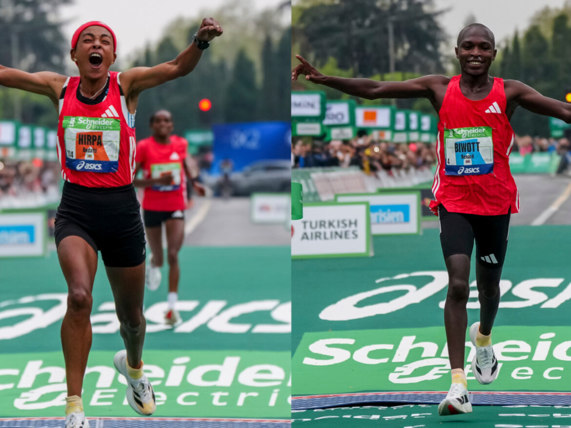 Marathon de Paris : Benard Biwott et Bedatu Hirpa remportent la course