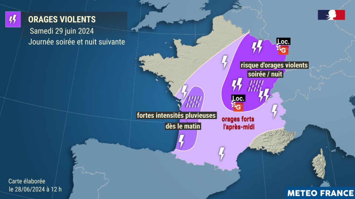 Orages Intenses : Le Sud-Ouest Sous Les Averses Et La Grêle