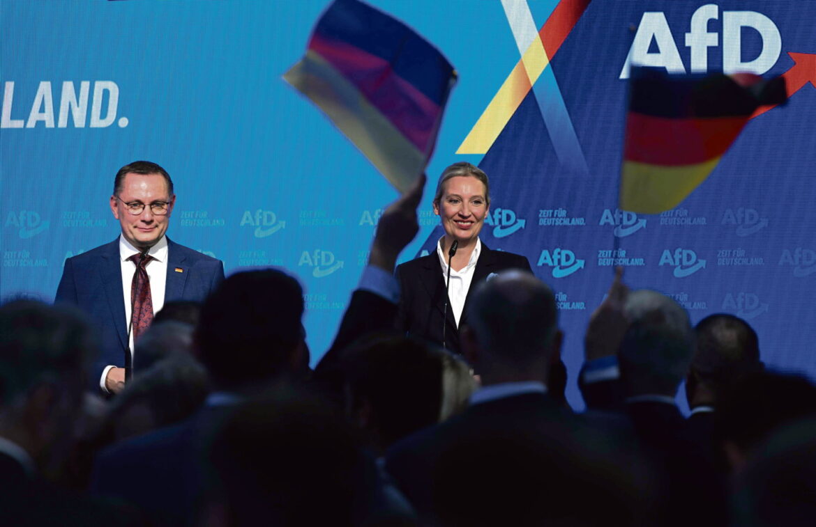Montée inédite de l’AfD en Allemagne, la CDU-CSU sous pression