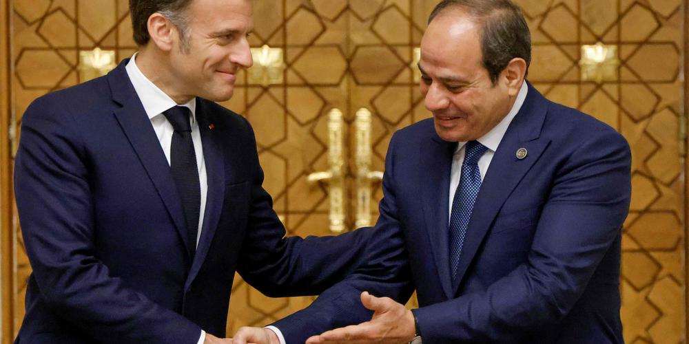 Emmanuel Macron en Égypte: La situation à Gaza au cœur des discussions