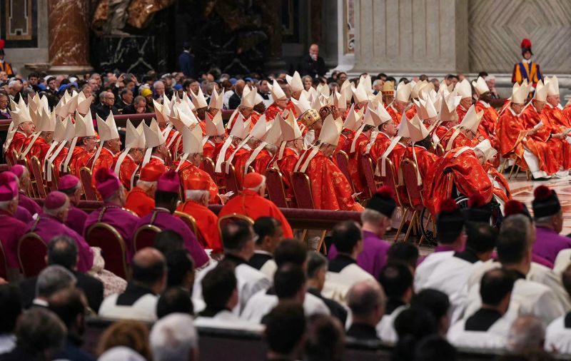 Cardinalice Procession and Symbolism Mark the Start of Papal Conclave