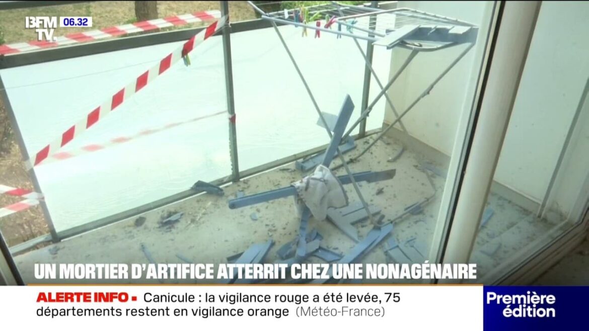 Marseille : Une explosion de mortier détruit l’appartement d’une nonagénaire