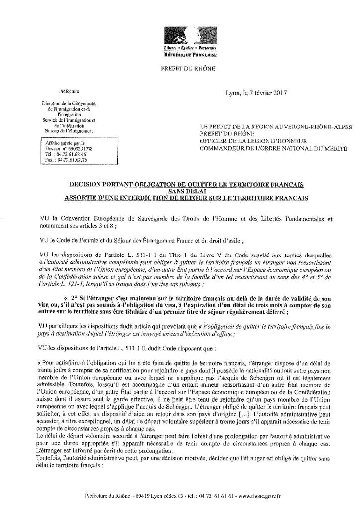 Des condamnations sévères et des interdictions de territoire pour deux étrangers arrêtés à Aurillac