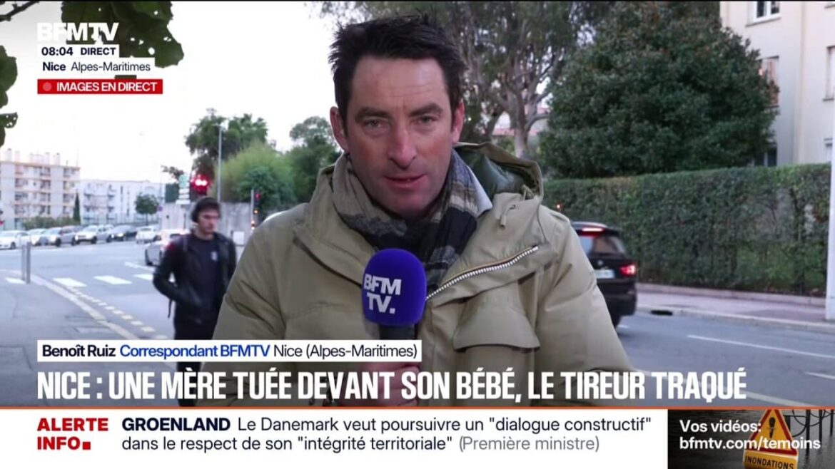 Une tragédie à Nice : un suspect arrêté après trois jours de cavale dans le meurtre d’une jeune mère et son bébé